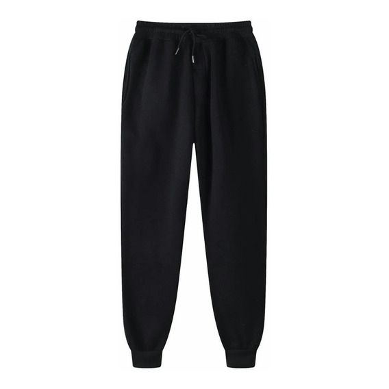 Pants Jogger Deportivo Slim Fit Súper Calidad Elástico Negro