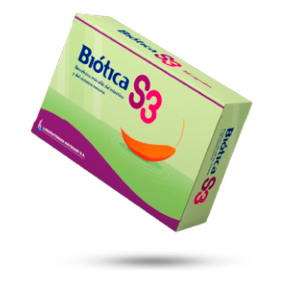 Biótica S3 Pastillas X 30 Cápsulas.