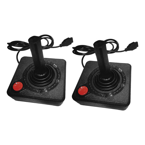 2 Juegos De Mando De Joystick Para Juegos Atari 2600 Game Ro