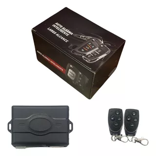 Alarma Auto Universal Volumétrica 2 Controles + 4 Bloqueos 