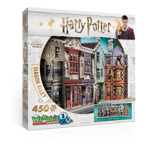 Diagon Alley  Harry Potter Wrebbit Puzzle 3d