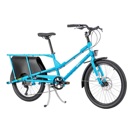 Bicicleta Mercurio Urbana Yuba Rodada 24 Color Azul Claro