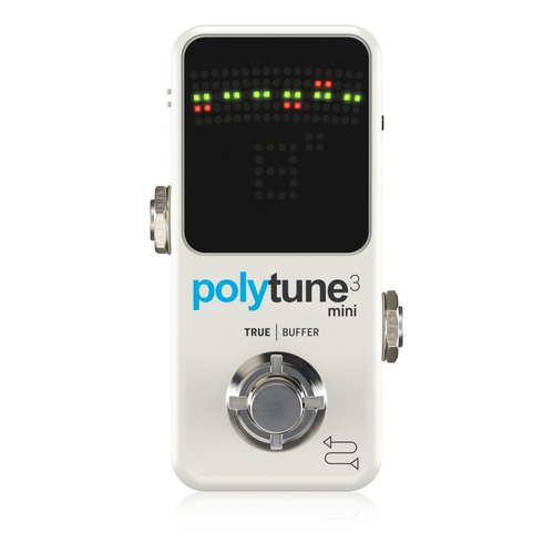 Pedal Afinador Guitarra Bajo Tc Electronic Polytune 3 Mini