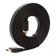 Cable Hdmi 4k Plano 3mts 1.4 High Speed 3d Skyway Oro Hd
