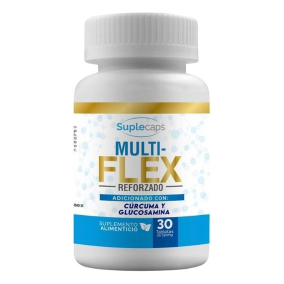 Multiflex Reforzado Acido Hialuronico C/30 Tabletas De 750mg