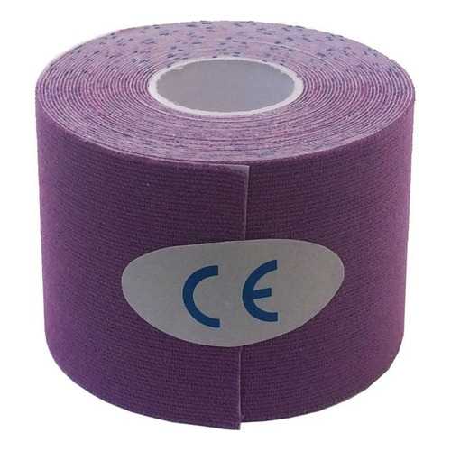 Cinta Kinesiologica, Kinesiology Tape, Certificada Color Violeta