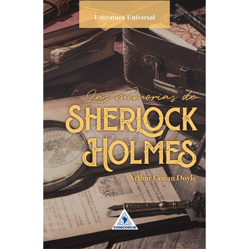 LAS MEMORIAS DE SHERLOCK HOLMES, de Arthur an Doyle. Editorial Comcosur, tapa blanda, edición 1 en español, 2023