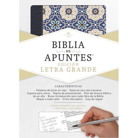 Biblia De Apuntes Con Letra Grande Rvr 1960