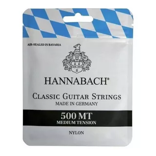 Set Cuerdas Guitarra Clásica Hannabach 500mt