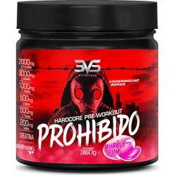 Pré Treino Prohibido 360g - Sabor: Bubble Gum - Fórmula Exclusiva Com Creatina, Beta Alanina, Taurina, Cafeína, Arginina, L-tirosina, Palatinose E L-alanina no Mercado Livre com oferta e cupom de desconto
