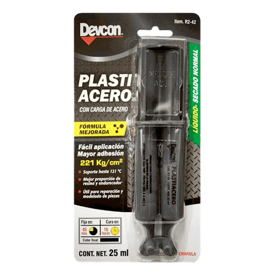 30 Plastiacero Liquido Normal Devcon R2-42 25ml R2-42