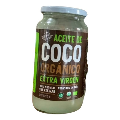 Aceite De Coco Organico 1ltro
