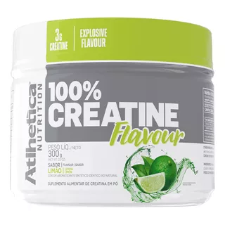 100% Creatine Flavour Limao 300g Sabor Limão