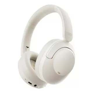 Qcy - Auriculares Bluetooth Con Cancelación Activa De Ruido Color Blanco