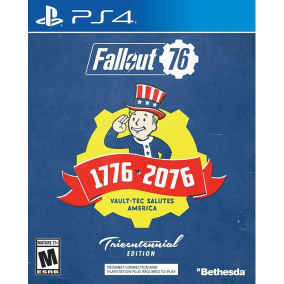 Fallout 76 Edition Tricentenario Para Ps4