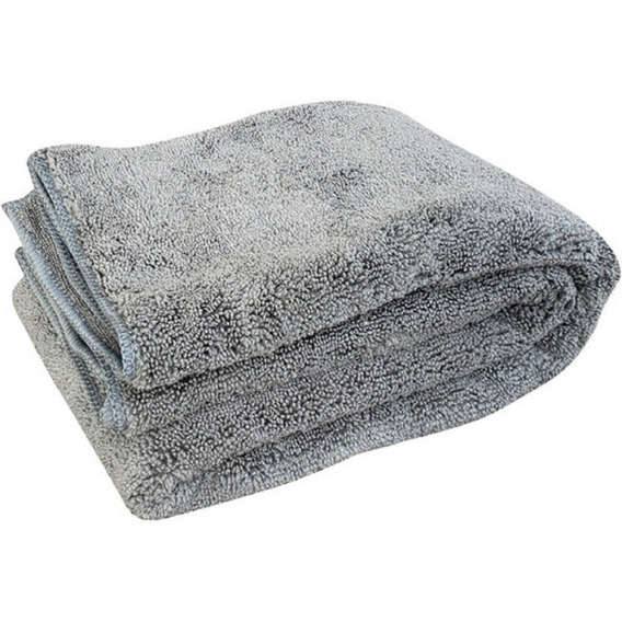 Laffitte Detail paño toalla microfibra color gris superabsorvente 60cm x 90cm