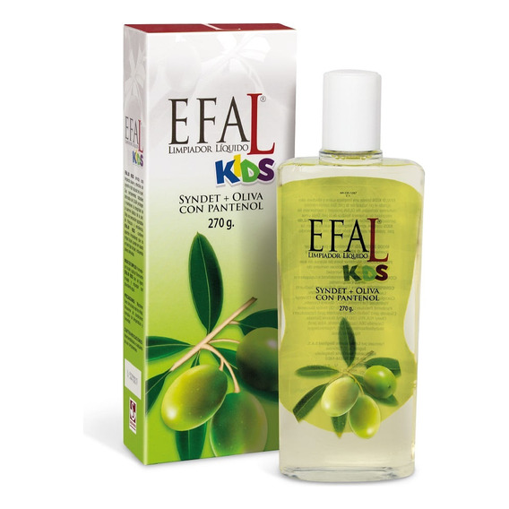 Jabon Liquido Efal Kids Limpiador X 270ml