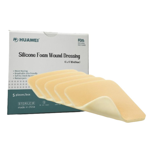 Huawei medical pack de 5 apósitos espuma foam Hidrofila 10x10