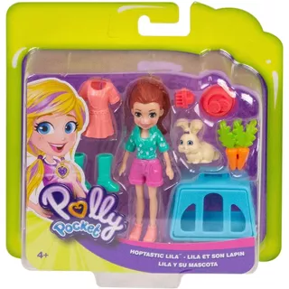 Polly Pocket Lila Y Su Conejito Gdm11