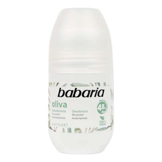 Desodorante Babaria Oil Oliva - Ml A $198