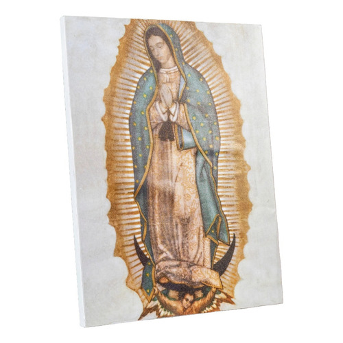 Cuadro Virgen De Guadalupe Vianney Color Blanco