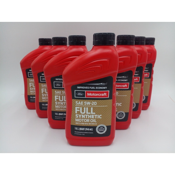 7 Litros De Aceite 5w20 Full Synthetic Motorcraft