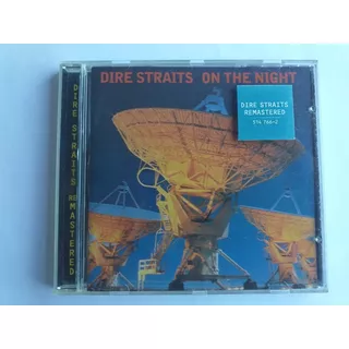 Cd Disco Compacto Rock - Dire Straits  On The Night (live) *