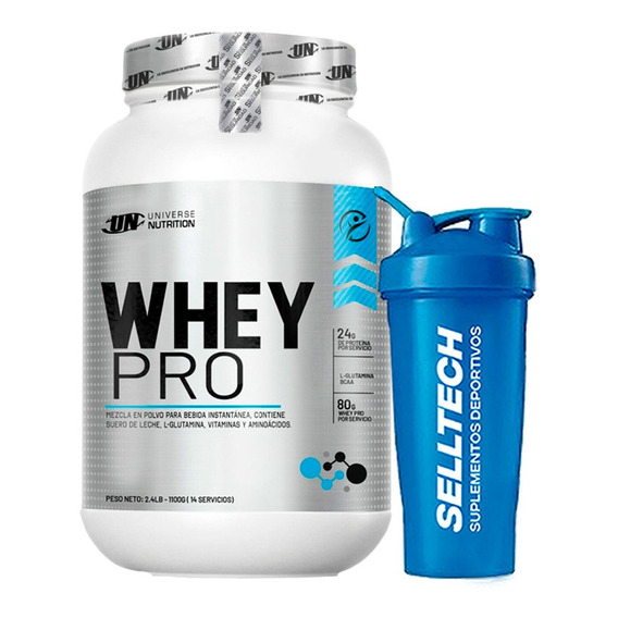 Proteína Universe Nutrition Whey Pro 1.1kg Vainilla + Shaker