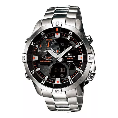 Casio Edifice AnaDigi ERA-201D-1AVEF Cronógrafo para hombres Con  Termómetro: .es: Reloje…