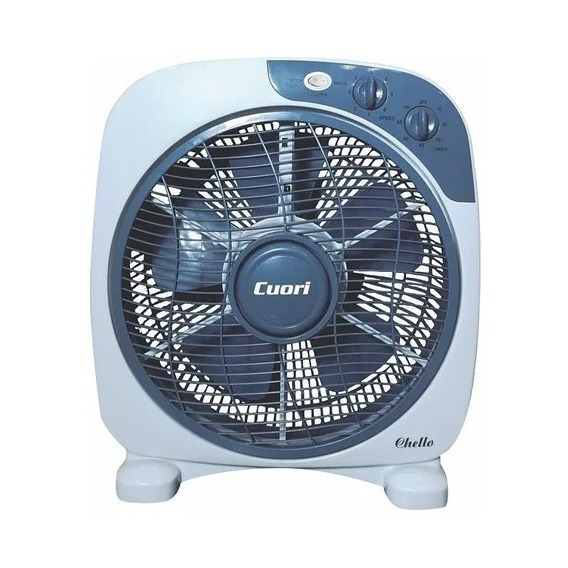 Ventilador Cuori Cuadrado Silencioso Calidad 30cm