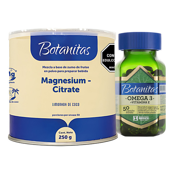 Magnesium Citrate + Omega 3 Bot - g a $418