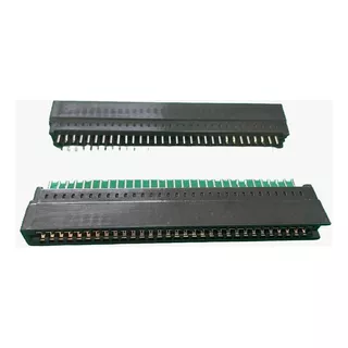 3x Conector Card Edge 2x31 Vias Pci 2,54mm