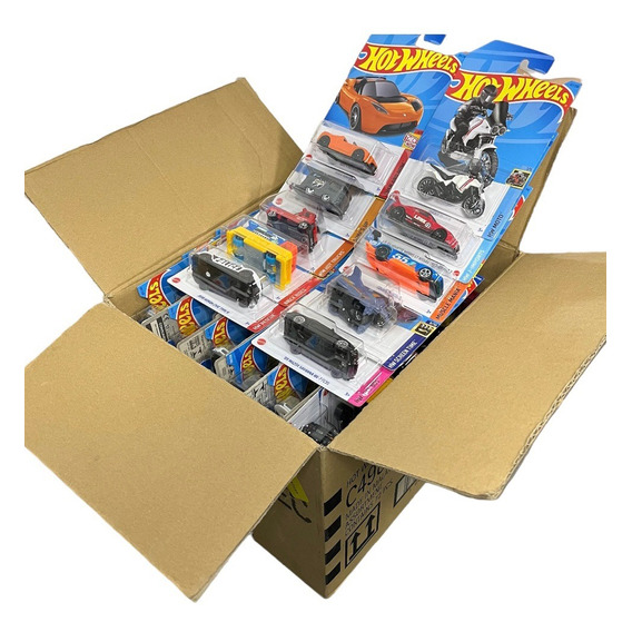 Hot Wheels Caja X 72 Unidades Original Mattel + Obsequio 