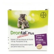 Drontal Plus + Sabor Desparasitante (kit 4 Tabletas)