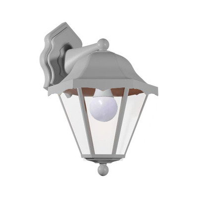 Farol 6 Caras Blanco Mensula Superior Apto Led Eco Spl  