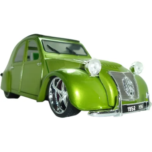 Miniatura Citroen 2cv Custom 1952 Maisto Escala 1:18