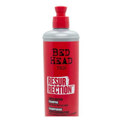 Tigi Bed Head Resurrection Shampoo Repair Pelo Dañado 400ml