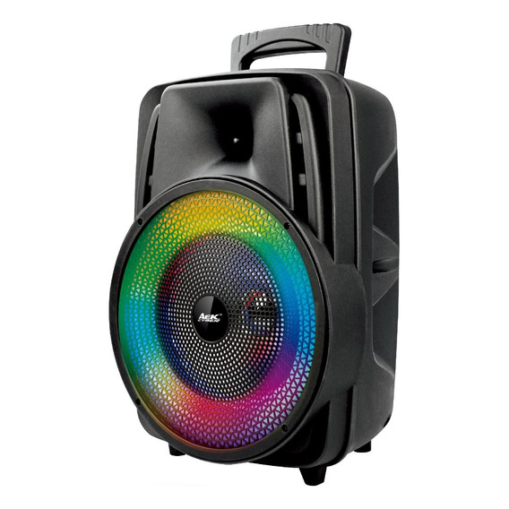 Parlante Portátil Aek Recargable 8  Con Rgb Bluetooth Atrix®