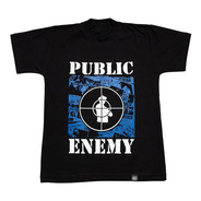Public Enemy - Black Steel In The Hour Of Chaos - Remera