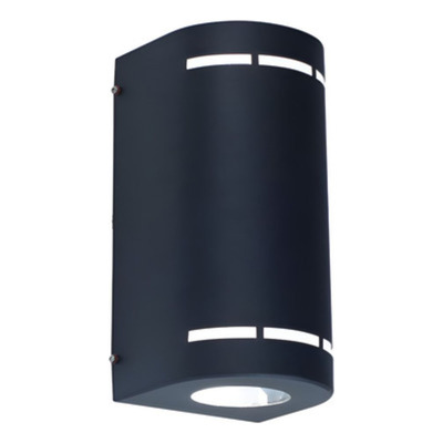 Aplique Oporto Bidireccional 2xgu10 Ap-221 Negro