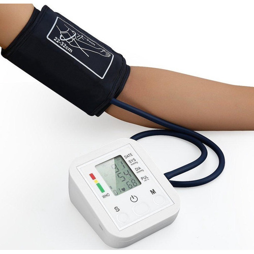 Dispositivo automático de medición de la presión arterial, monitor en color blanco/negro