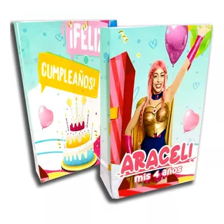 Bolsitas Golosineras Luli Pampín X 40 Personalizado Cumple