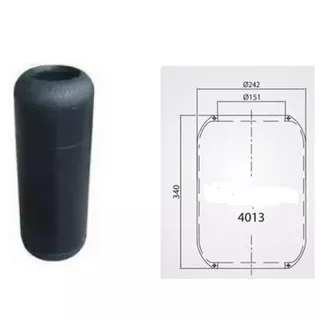 Fole Da Suspensão Dianteira  K112/113 -1r1e335320