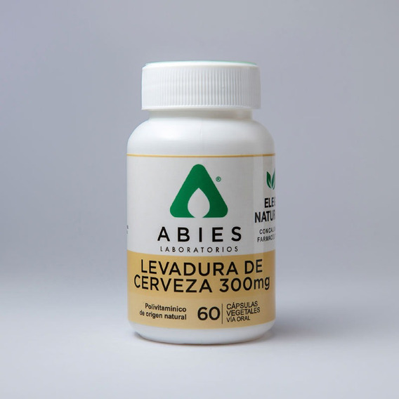 Levadura De Cerveza Abies 60 Cápsulas