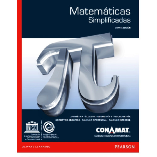 Matemáticas Simplificadas, De Conamat. Editorial Pearson,  Pasta Blanda En Español, 2015