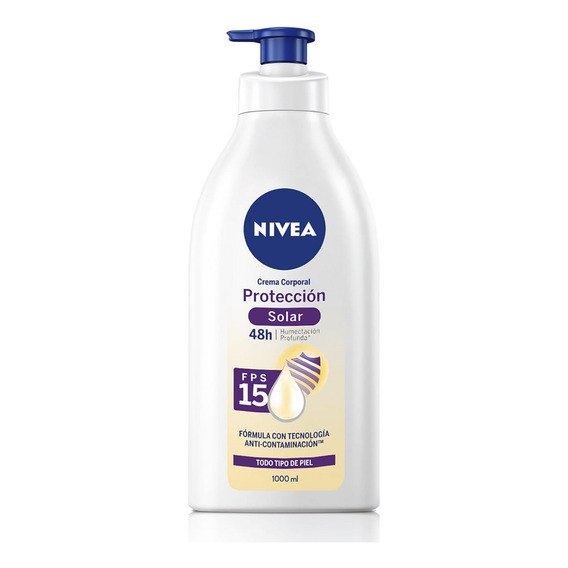 Nivea Crema Corporal Humectante Todo Tipo De Piel Protección