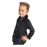 Casaco Luxo Menina Paraiso Moda Infantil Tam 1 2 3 4 Nm 9331