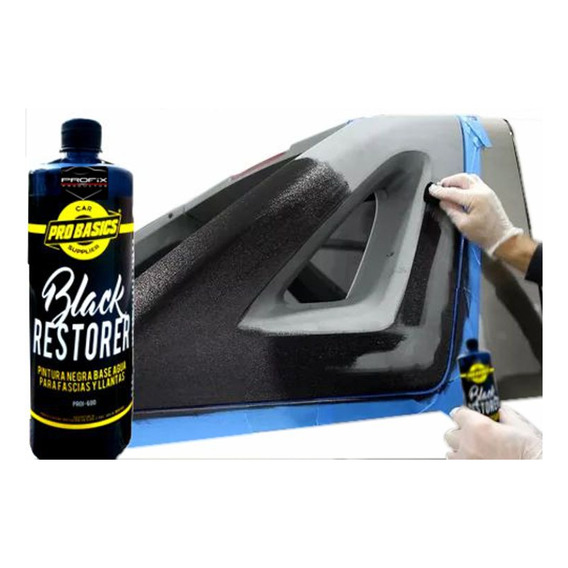 Restaurador De Plásticos Black Restorer Hasta 12 Meses 250ml