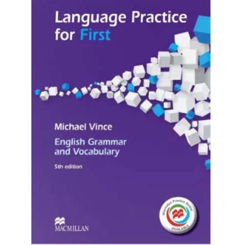 Language Practice for First, de Michael Vince. Editorial Macmillan, tapa blanda en inglés