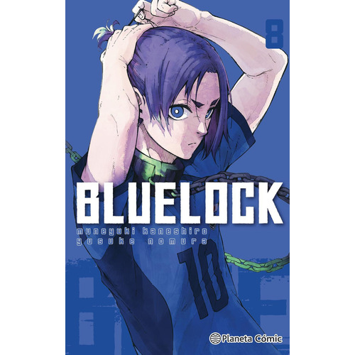 Blue Lock 8, De Muneyuki Kaneshiro. Serie Blue Lock, Vol. 8. Editorial Planeta Comic, Tapa Blanda En Español
